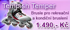 Tempish Temper Red kolečkové brusle (in-line brusle)