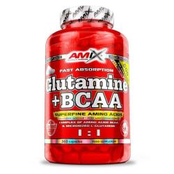 Amix Glutamine + BCAA kapsule 360 kapsúl Amix Glutamine + BCAA kapsule 360 kapsúl