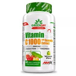Amix Nutrition ProVEGAN Vitamin C 1000 s extraktom z aceroly 60 kapsúl