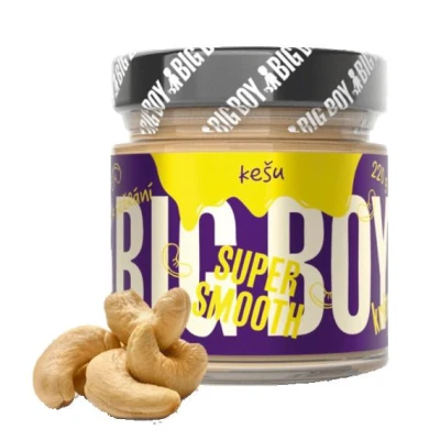 Big Boy Kešu krém super smooth 220g Big Boy Kešu krém super smooth 220g
