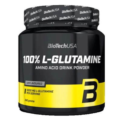 BiotechUSA 100% Glutamine 240g BiotechUSA 100% Glutamine 240g