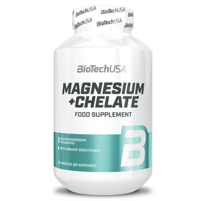 BiotechUSA Magnesium + chelate 60 kapslí BiotechUSA Magnesium + chelate 60 kapslí