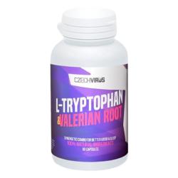 Czech Virus L-Tryptophan Valeriánová koreň 90 kapsúl
