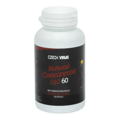 Czech Virus Natural Coenzyme Q10 60 100 Tobolek