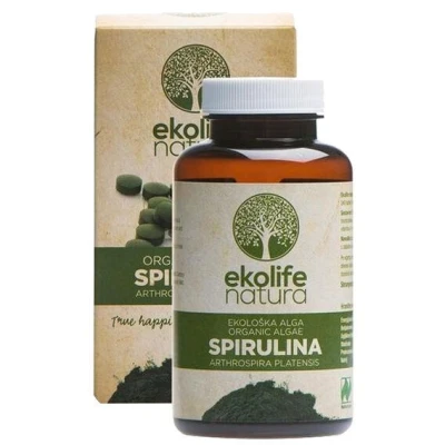 Ekolife Natura Algae Spirulina Organic 240 tablet Ekolife Natura Algae Spirulina Organic 240 tablet