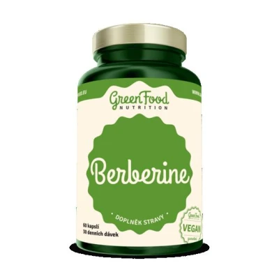 GreenFood Berberine 60 kapslí GreenFood Berberine 60 kapslí
