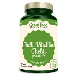 GreenFood Multi VitaMin Chelát pre mužov 90 kapsúl