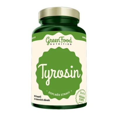 GreenFood Tyrosin 90 kapslí GreenFood Tyrosin 90 kapslí