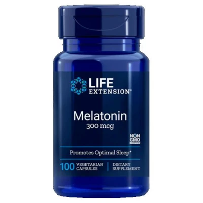 Life Extension Melatonin 300mcg 100 kapslí Life Extension Melatonin 300mcg 100 kapslí