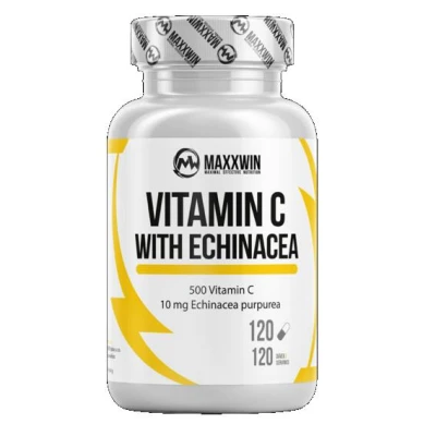 MaxxWin Vitamin C 500 + Echinacea 120 kapslí MaxxWin Vitamin C 500 + Echinacea 120 kapslí