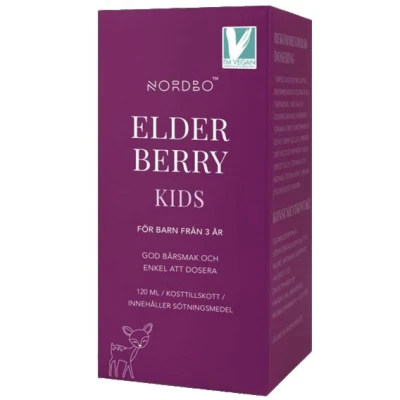Nordbo Elderberry Kids 120 ml