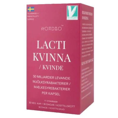 Nordbo Lacti Kvinna 30 kapslí