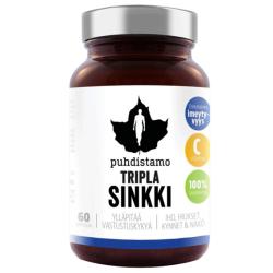 Puhdistamo Triple Zinc 60 kapsúl Puhdistamo Triple Zinc 60 kapsúl