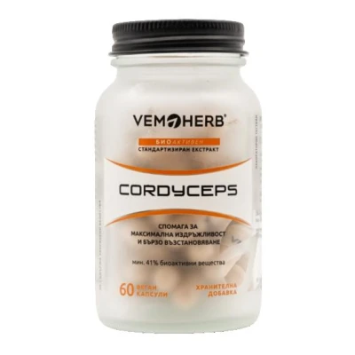 Vemoherb Cordyceps CS-4 60 kapslí Vemoherb Cordyceps CS-4 60 kapslí