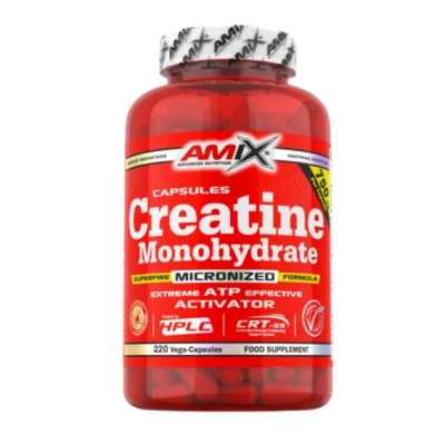 Amix Creatine Monohydrate 750mg 220 kapslí