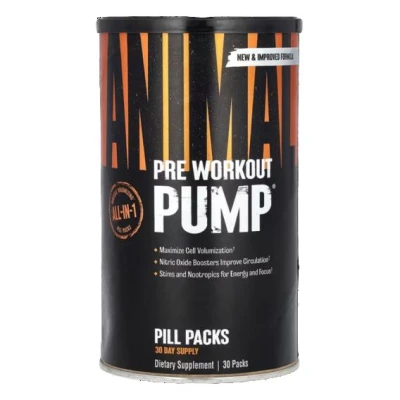 Animal Universal Pre-Workout Pump 30 Sáčků Animal Universal Pre-Workout Pump 30 Sáčků
