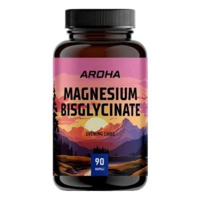 Aroha Magnesium Bisglycinate 90 kapslí Aroha Magnesium Bisglycinate 90 kapslí