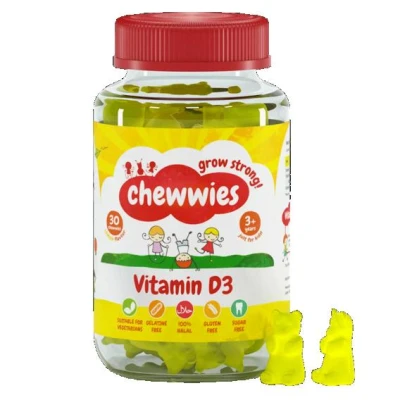 Chewwies Vitamin D3 30 Dávek Chewwies Vitamin D3 30 Dávek