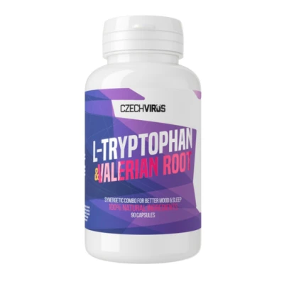 Czech Virus L-Tryptophan Valerian Root 90 kapslí