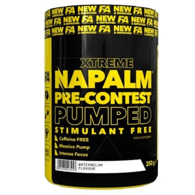Fitness Authority Xtreme Napalm Pre-Contest Pumped stimulant free 350g Fitness Authority Xtreme Napalm Pre-Contest Pumped stimulant free 350g