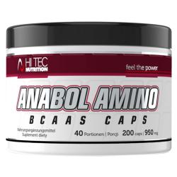 HiTec Anabol Amino BCAA S 200 kapsúl HiTec Anabol Amino BCAA S 200 kapsúl
