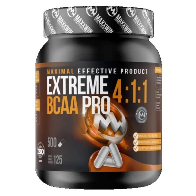 MaxxWin Extreme BCAA Pro 4:1:1 500 kapslí MaxxWin Extreme BCAA Pro 4:1:1 500 kapslí