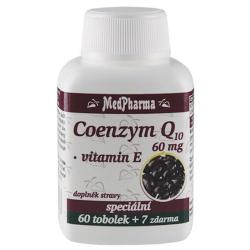 MedPharma Coenzym Q10 60 mg + vitamin E 67 tablet MedPharma Coenzym Q10 60 mg + vitamin E 67 tablet