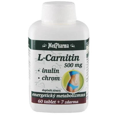 MedPharma L-Carnitin 500 mg + inulin + chrom 67 tablet MedPharma L-Carnitin 500 mg + inulin + chrom 67 tablet