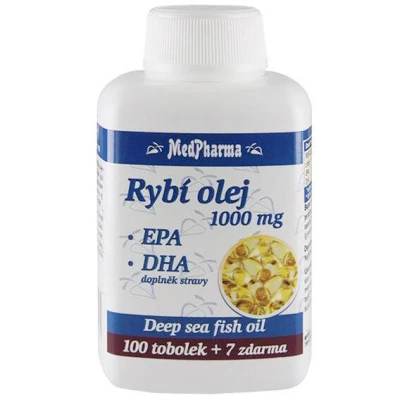MedPharma Rybí olej 107 Tobolek MedPharma Rybí olej 107 Tobolek