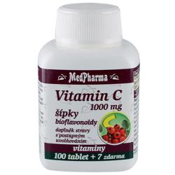 MedPharma Vitamín C 1000mg s šípkami 107 tabliet
