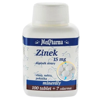 MedPharma Zinek 15mg 107 tablet