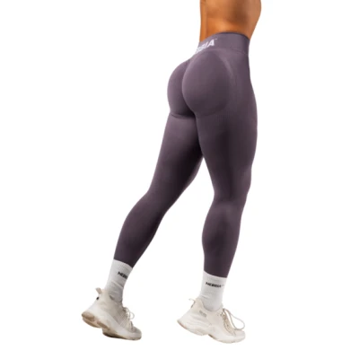 Nebbia Bezešvé extra push-up legíny s vysokým pasem FLOW SEAMLESS 496