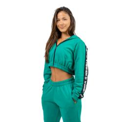 Nebbia Crop mikina s kapucí ICONIC 254