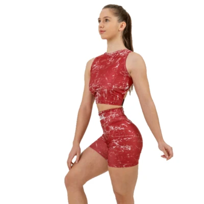 Nebbia Crop top tílko ROUGH GIRL 617