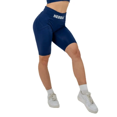 Nebbia Cyklistické šortky s vysokým pasem 10” GYM THERAPY 628
