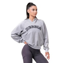 Nebbia Iconic HERO mikina s kapucí 581