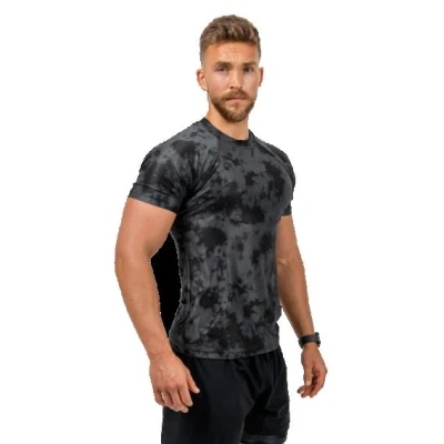 Nebbia Kompresní Camouflage Tričko FUNCTION 340