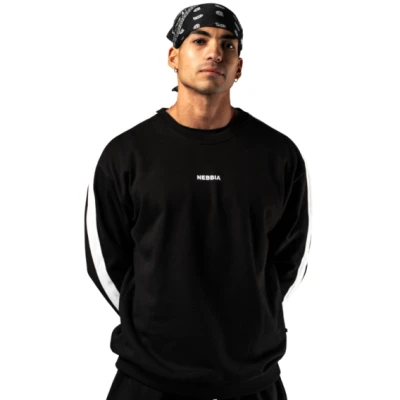 Nebbia Relaxed fit mikina POWER 903