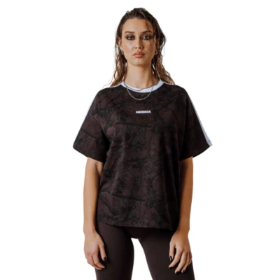 Nebbia Relaxed fit tričko POWER 894