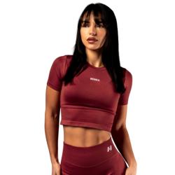 Nebbia Seamless crop top s krátkým rukávem POWER 891