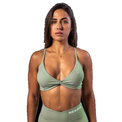Nebbia Sportovní podprsenka se střední podporou TWIST-KNOT 423