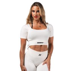 Nebbia Tvarující bezešvý crop top FLOW SEAMLESS 499
