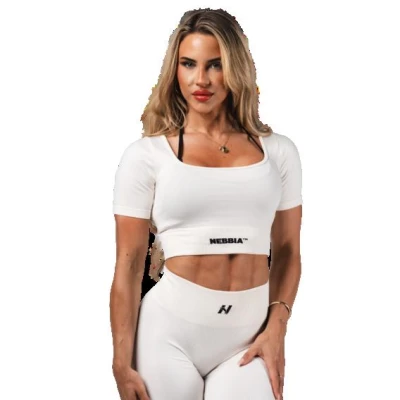 Nebbia Tvarující bezešvý crop top FLOW SEAMLESS 499