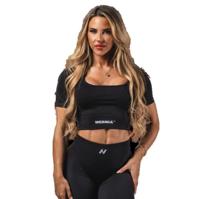 Nebbia Tvarující bezešvý crop top FLOW SEAMLESS 499