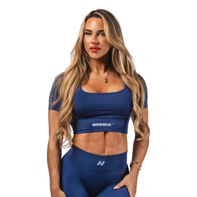 Nebbia Tvarující bezešvý crop top FLOW SEAMLESS 499