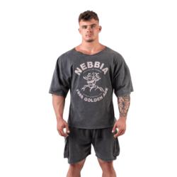 Nebbia Washed bavlnený rag top GOLDEN AGE 788