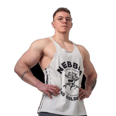 Nebbia Washed muscle back stringer GOLDEN AGE 791