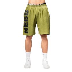 Nebbia Washed-off teplákové šortky NO BS 367