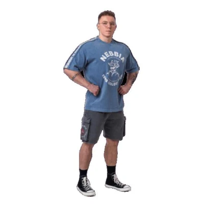 Nebbia Washed oversized tričko GOLDEN AGE 790