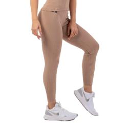 Nebbia Žebrované legíny s vysokým pasem z organické bavlny 405 Nebbia Žebrované legíny s vysokým pasem z organické bavlny 405